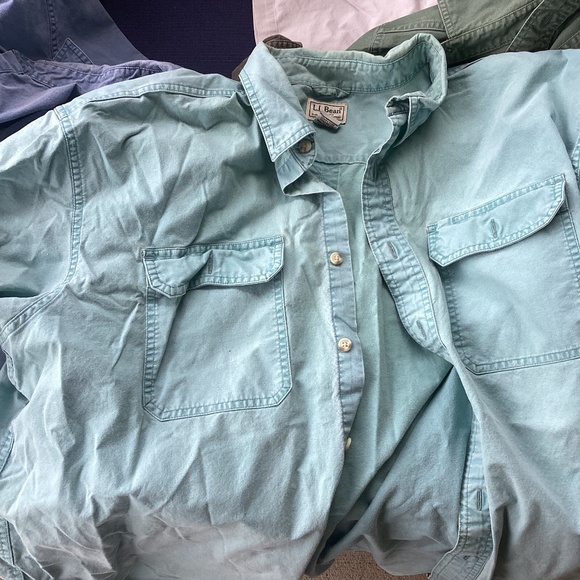 5 LL Bean Shirts - Picture 1 of 3